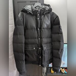 Rudsak Men's Black Puffer Jacket with Hood
